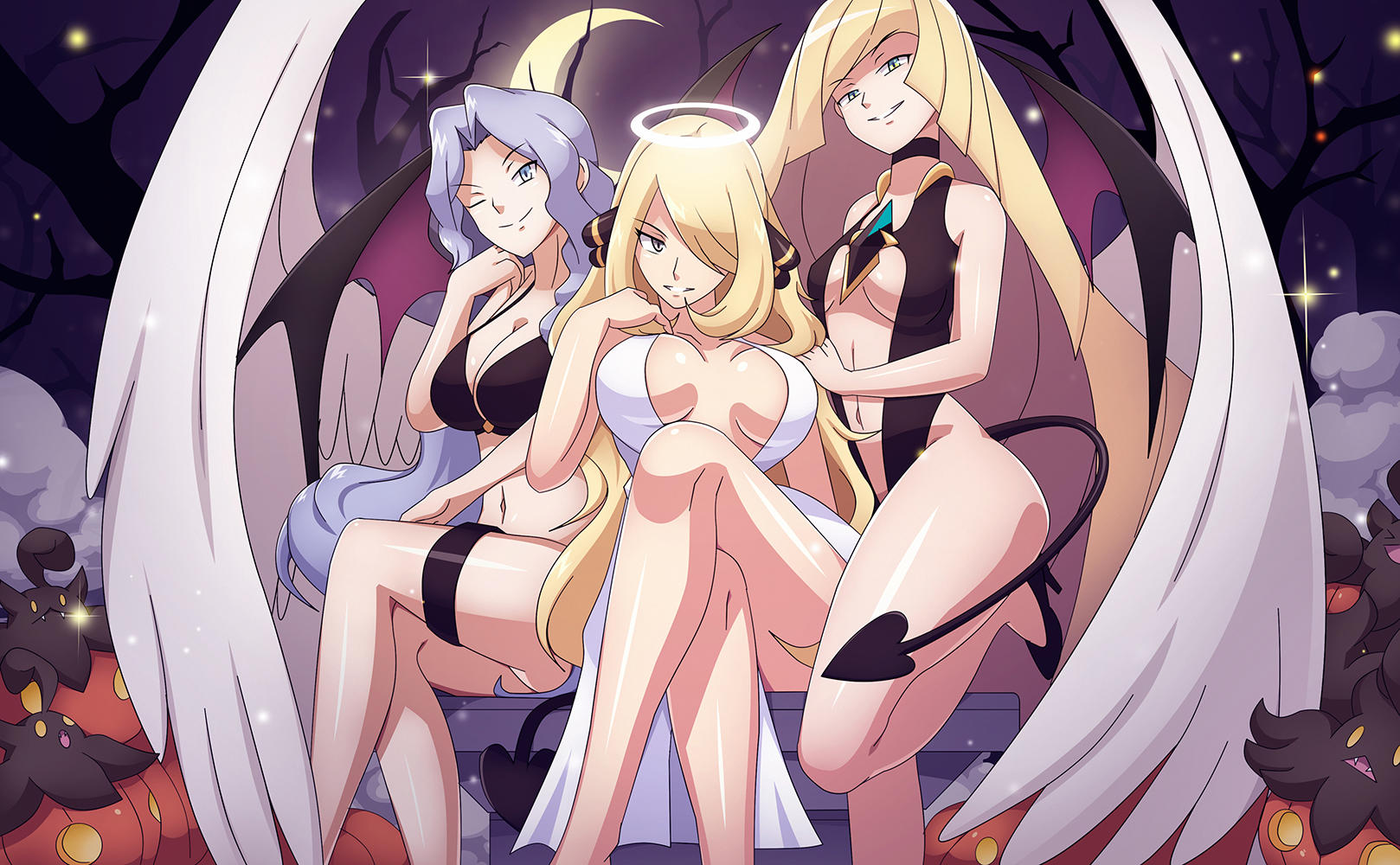 Halloween Party - Pokemon by dmy-gfx