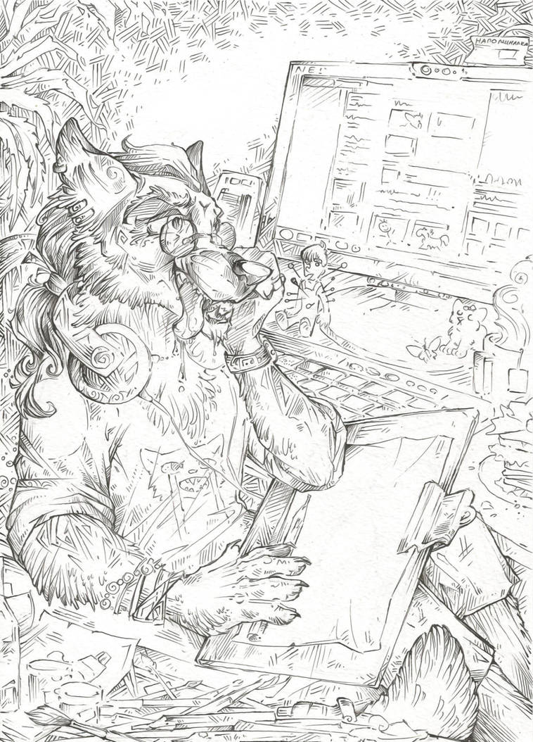 LoL (Free Line Art) by Taski-Guru