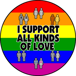 I Support All Kinds of Love by Hazel-Almonds