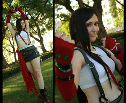 Cosplay: Dissidia Tifa by Risachantag