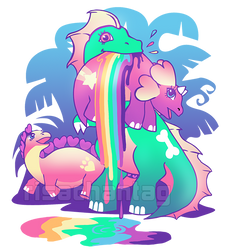 My Little Dinosaur by Risachantag