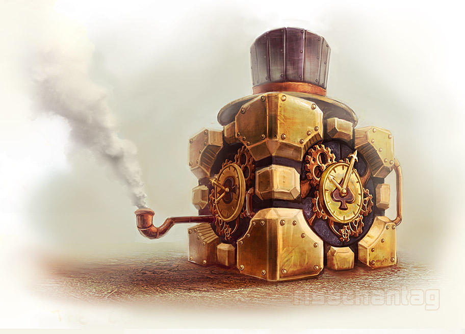 The Gentlemanly Escort Cube by Risachantag