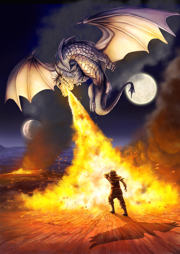 The Dragon and the Crow by Risachantag