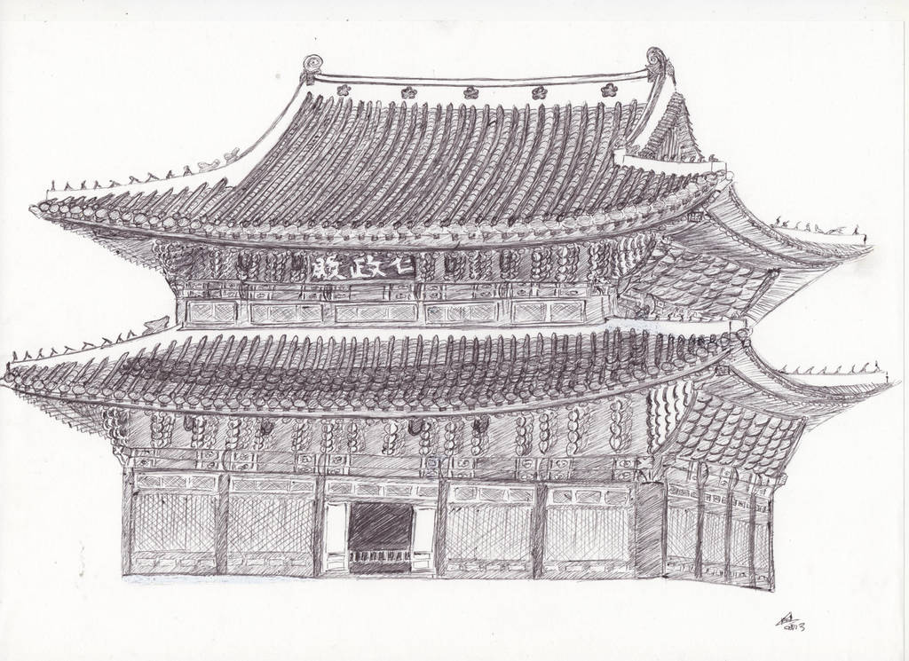 Changdeokgung by LoiseFenollCreation