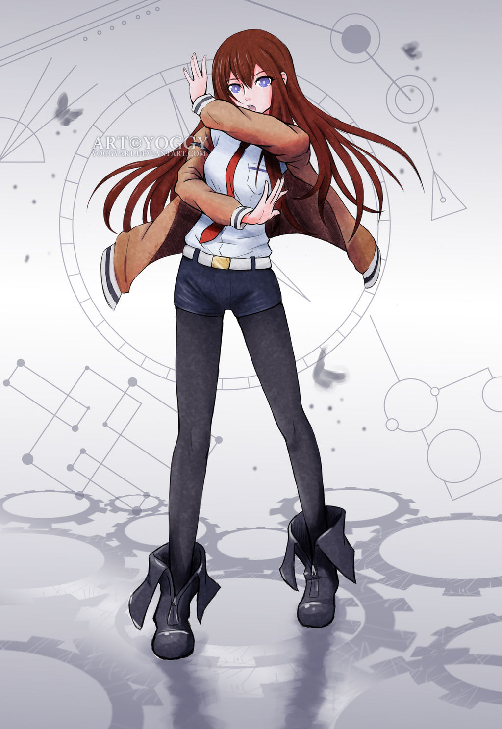 Makise Kurisu by YOGGYart