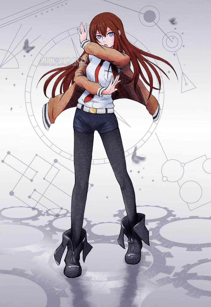 Makise Kurisu by YOGGYart