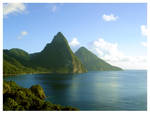 Saint Lucia by jynxpup