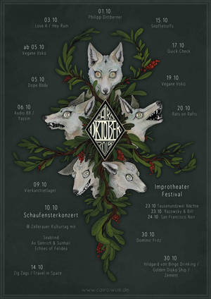 Wolfposter by NimeniCanine Wolfposter by NimeniCanine