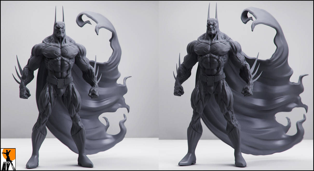 The Batman - Simon Bisley by AYsculpture