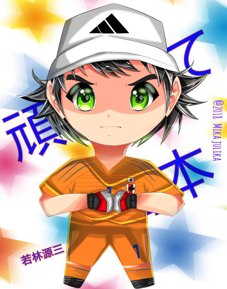 Chibi Genzo Wakabayashi by julikatsubasasta95