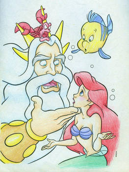 Ariel's Reprimand by sahadlich90