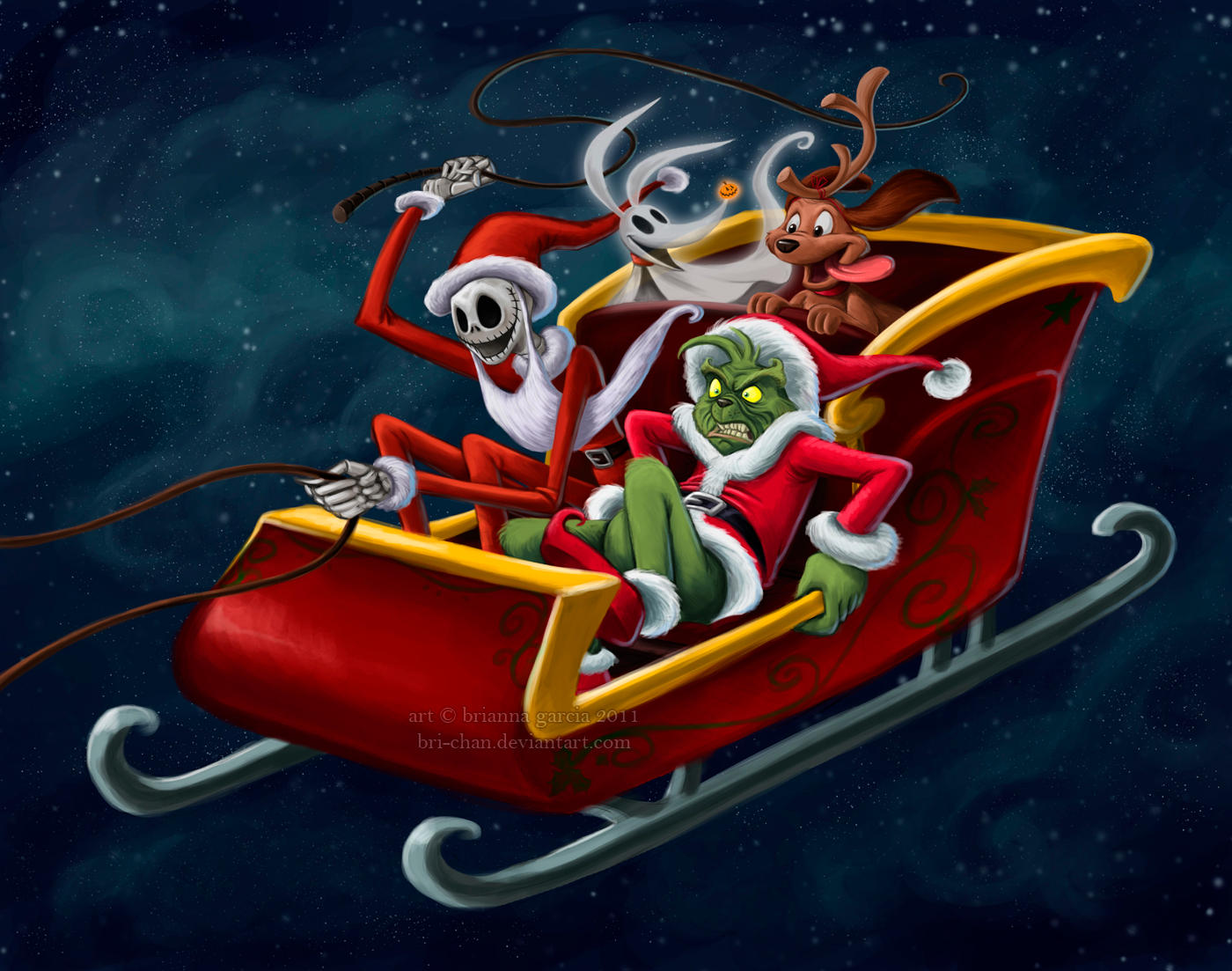 christmas hijackers by briannacherrygarcia