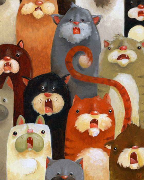 Cats Cats Cats by TimBeard
