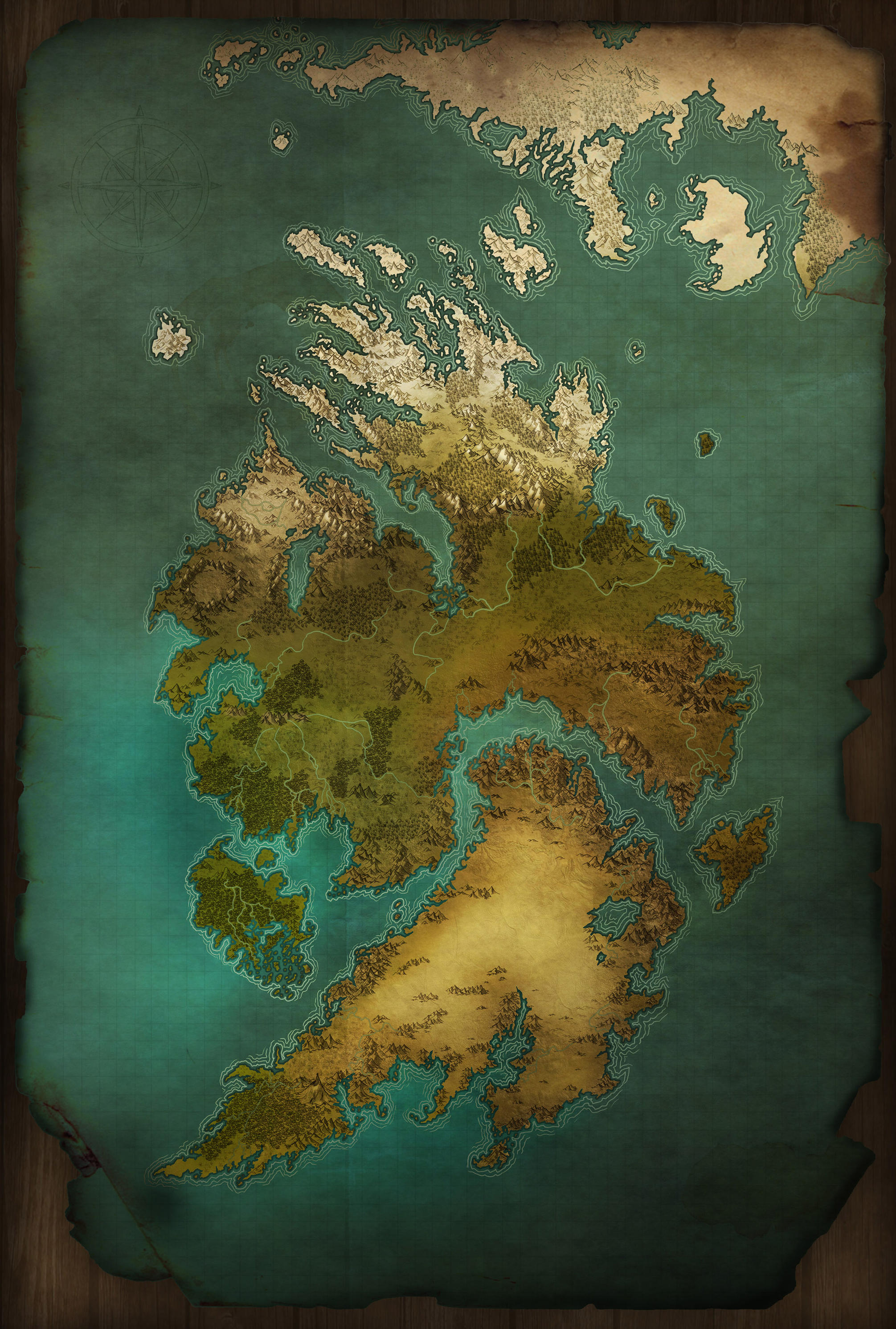 Worldmap Continent By PicanteSemmy On DeviantArt