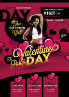 Flyer Valentine Party Day by n2n44