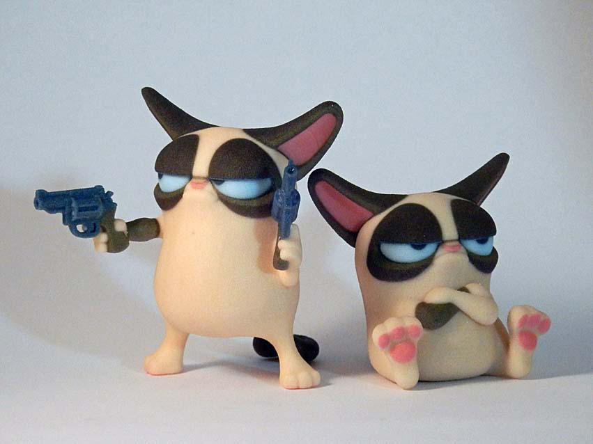 Two Cat Ornaments by mattbag