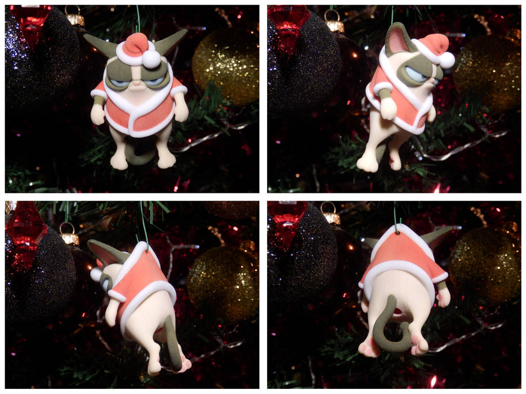 HO! HO! hum... Christmas Cat by mattbag