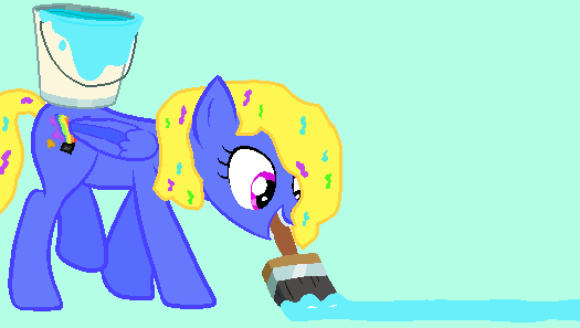 Paaaaaaint everywhereee by Oak-Storm