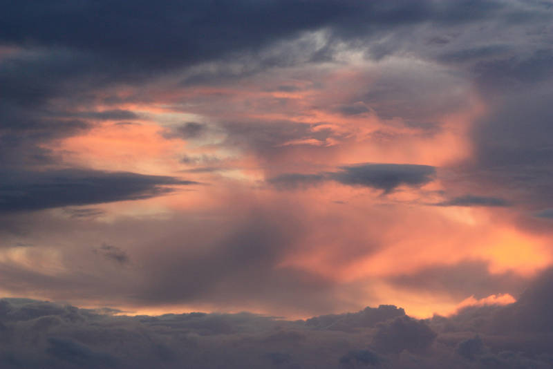 Glowing clouds by CAStock