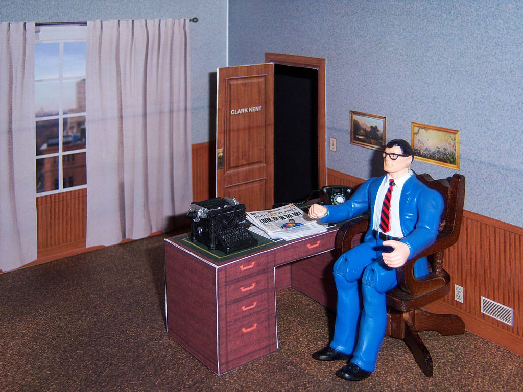 Clark Kent's Office by MisterBill82