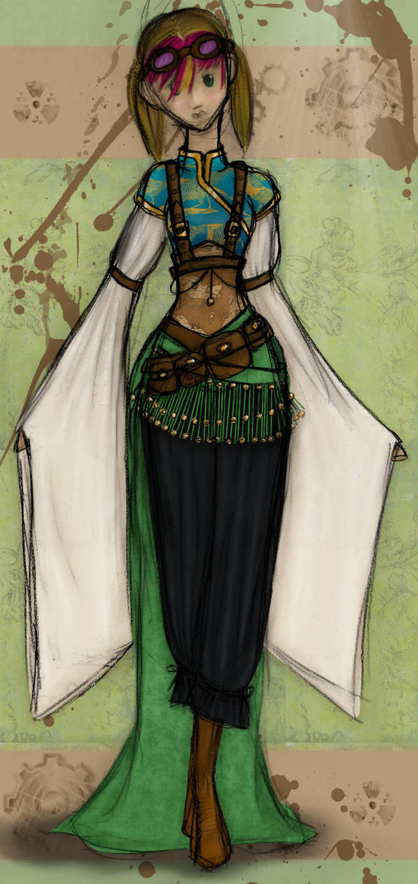 Steampunk 6: Asian Aeronaut by Luai-lashire