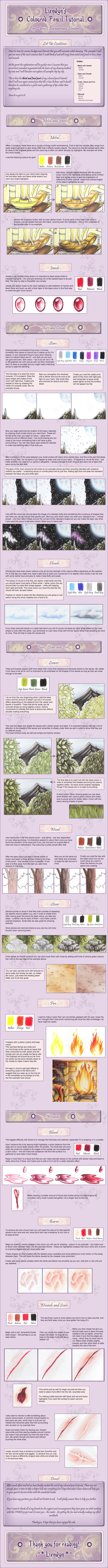 Coloured Pencil Tutorial 3 by Lienwyn