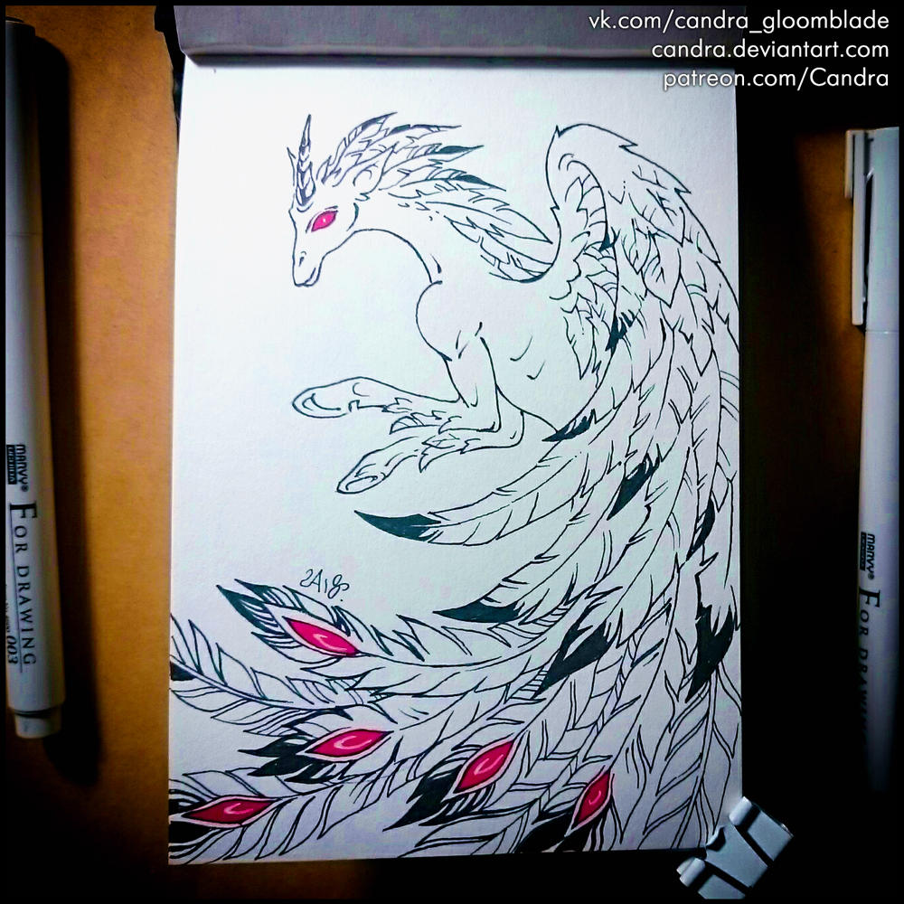 Inktober 2018 - Fairy Horse by Candra
