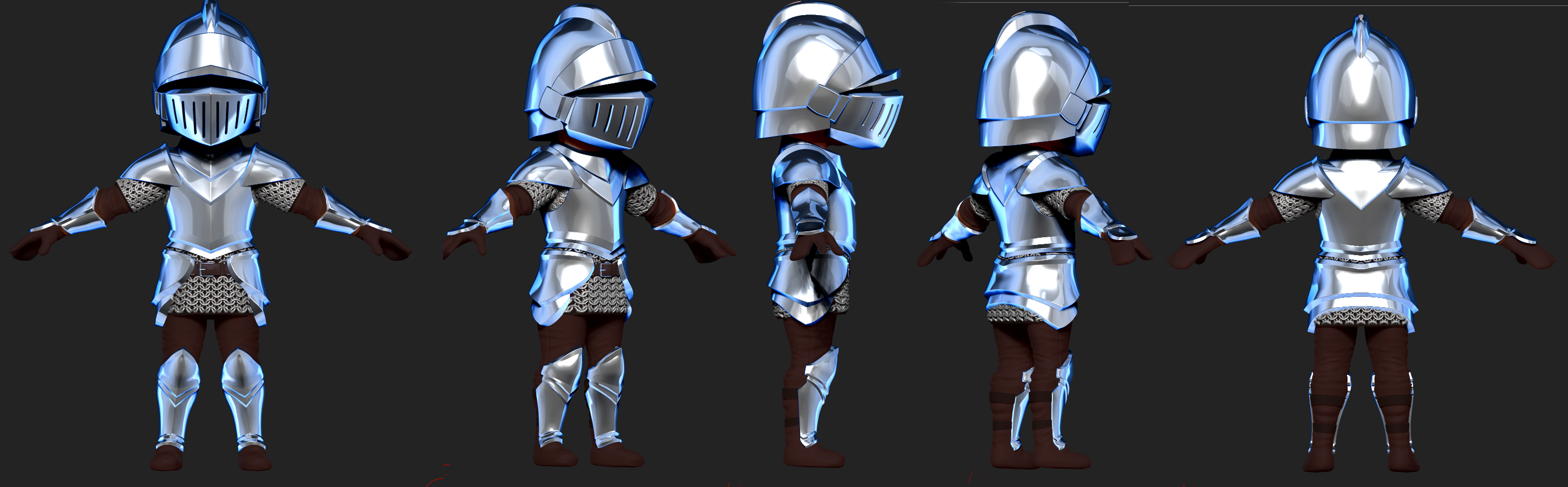 Knight 3D Final by Dmeville