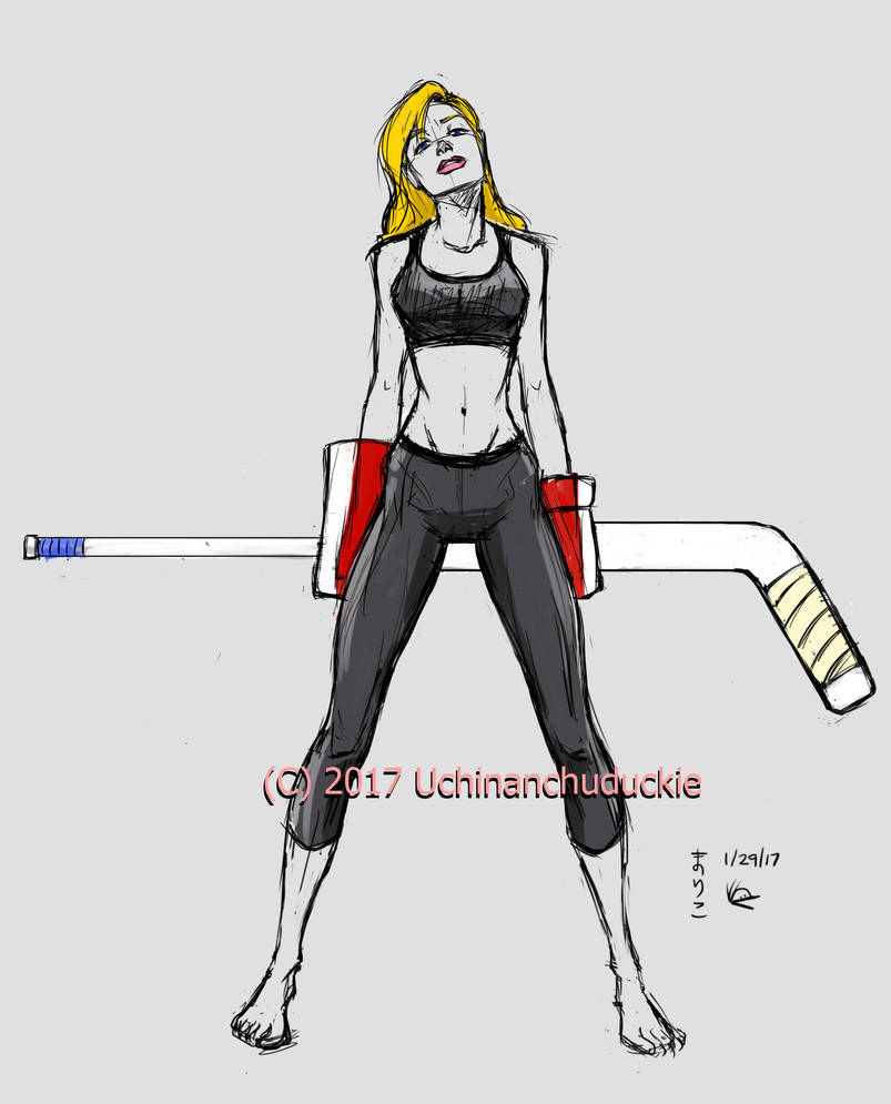 Hockey Steph by UchinanchuDuckie