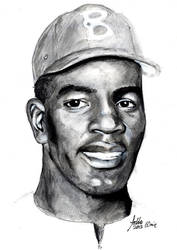 Jackie robinson sketch