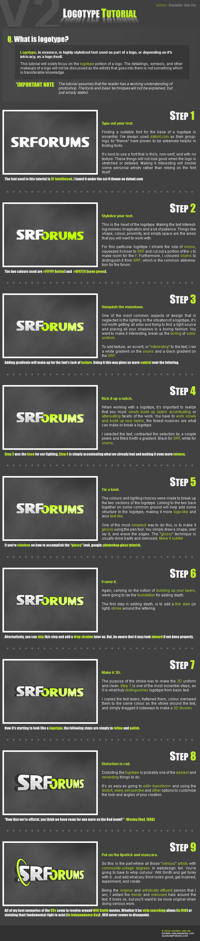 Logotype - SRForums by Dom-