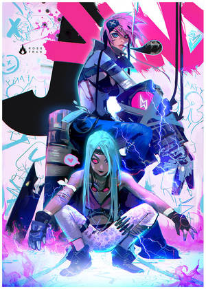 Jinx and Vi! : YouTube by rossdraws Jinx and Vi! : YouTube by rossdraws
