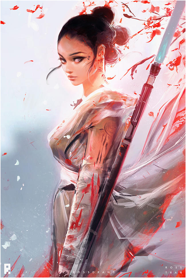 Rey : YouTube! by rossdraws