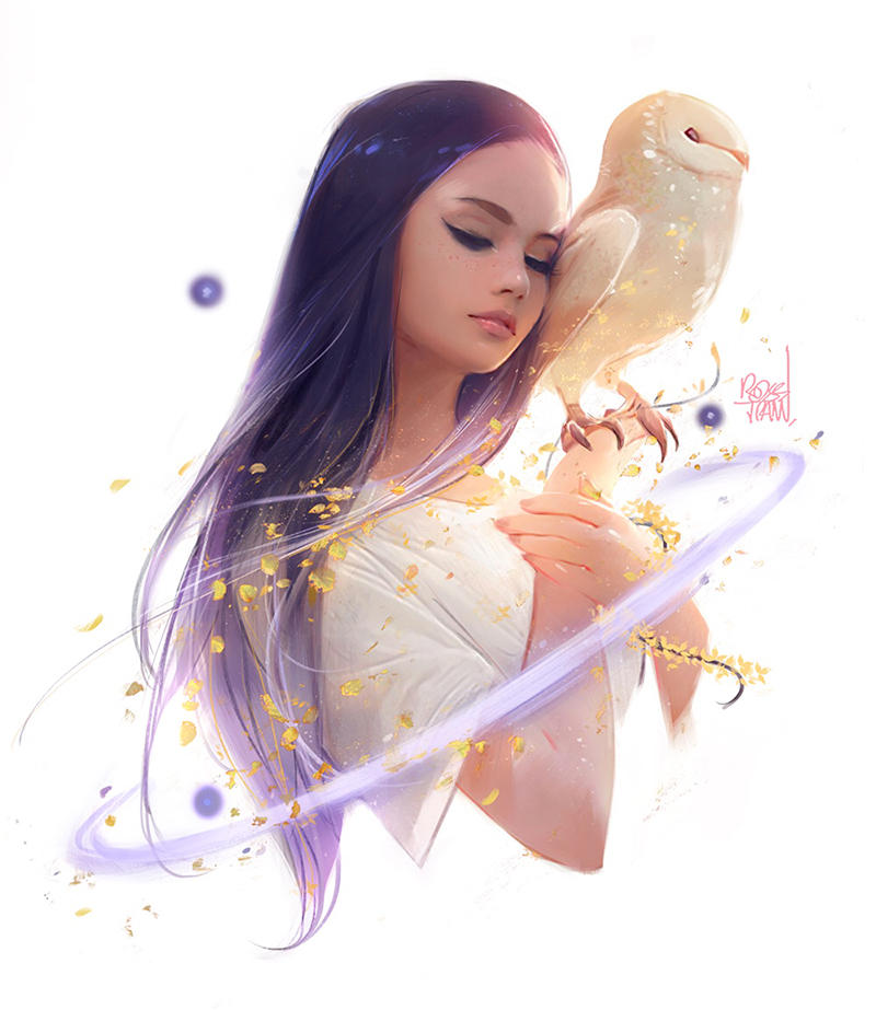 Spirit Owl by rossdraws