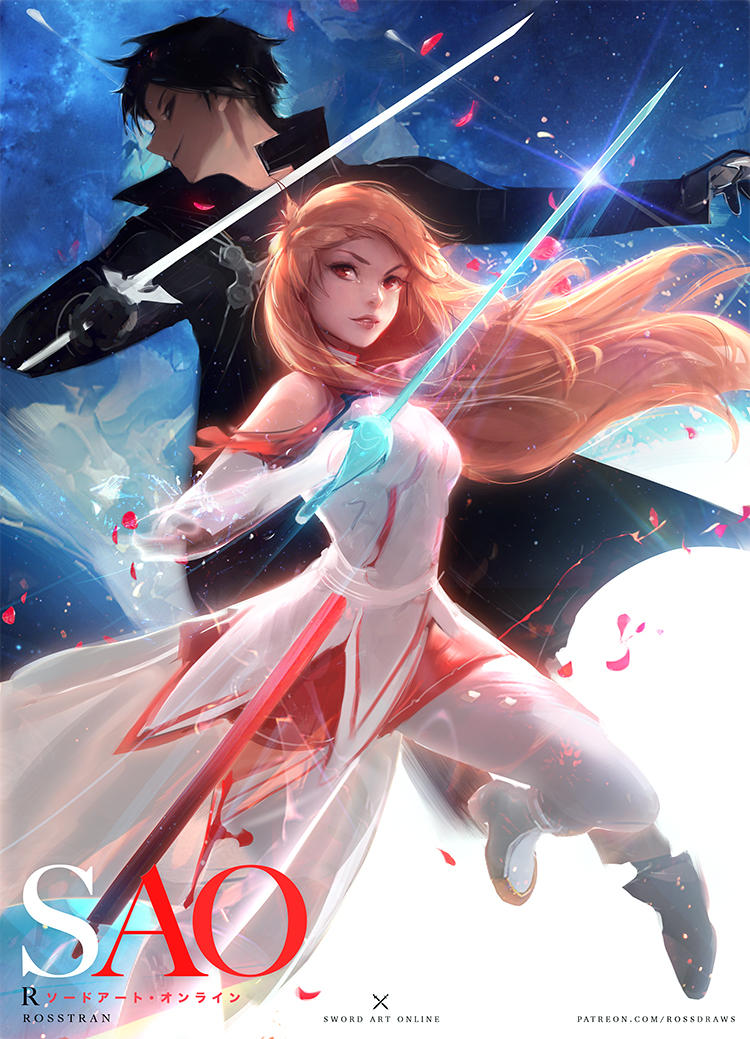 Sword Art Online: YouTube by rossdraws