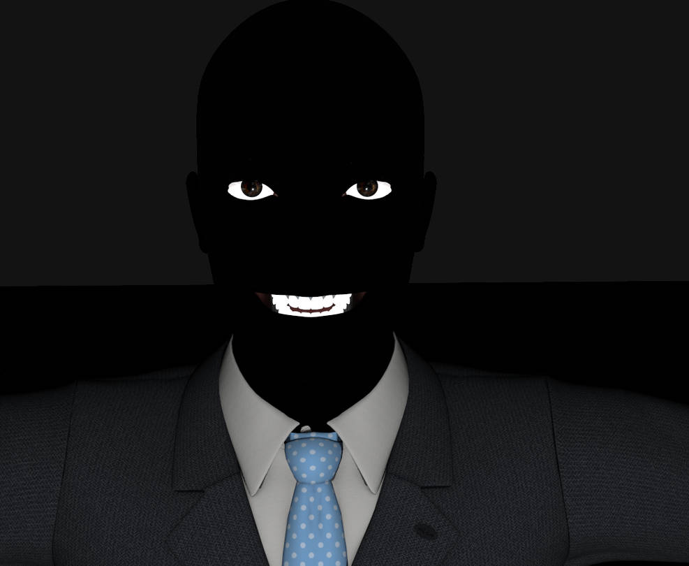 SCARY BLACK MAN by somebuddyX on DeviantArt