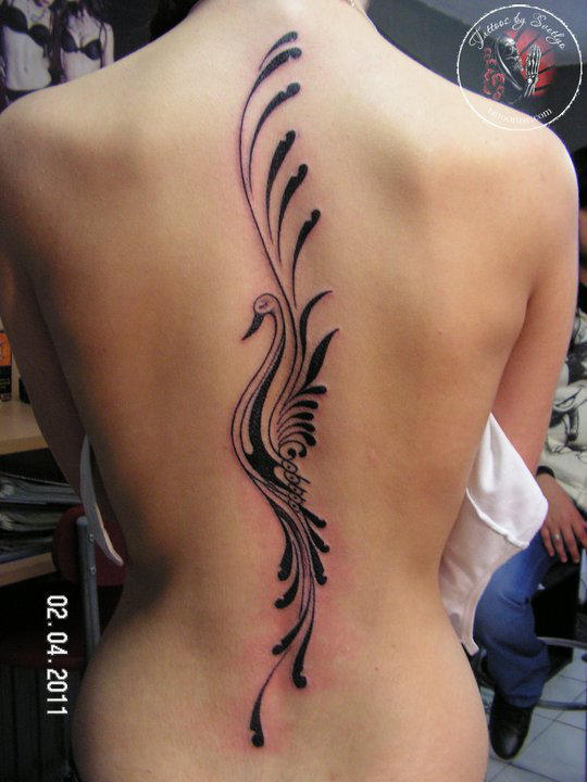 My tattoo phoenix by jolielove1