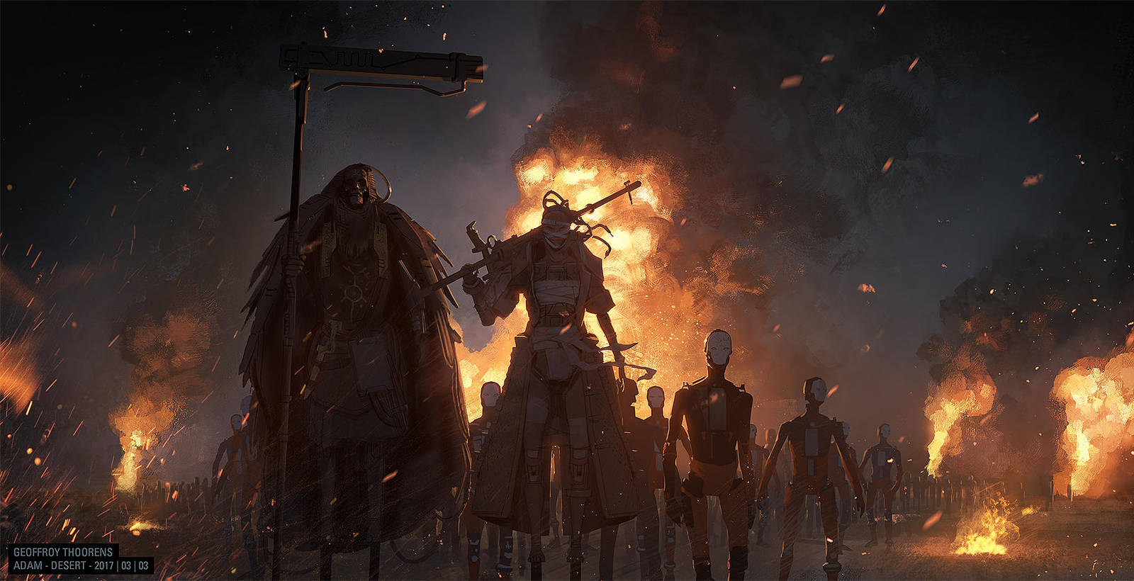 2017 | Concept art | Adam | Oats Studios by djahal