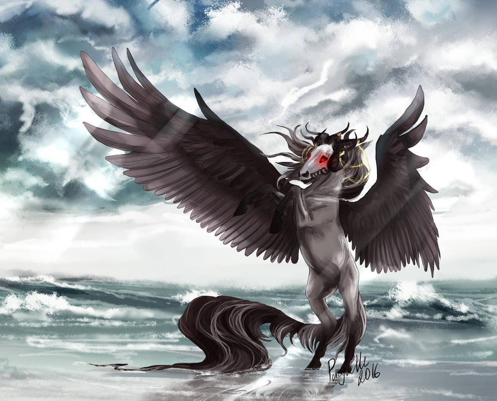 Commission - Lord of the storm by Percyvelle