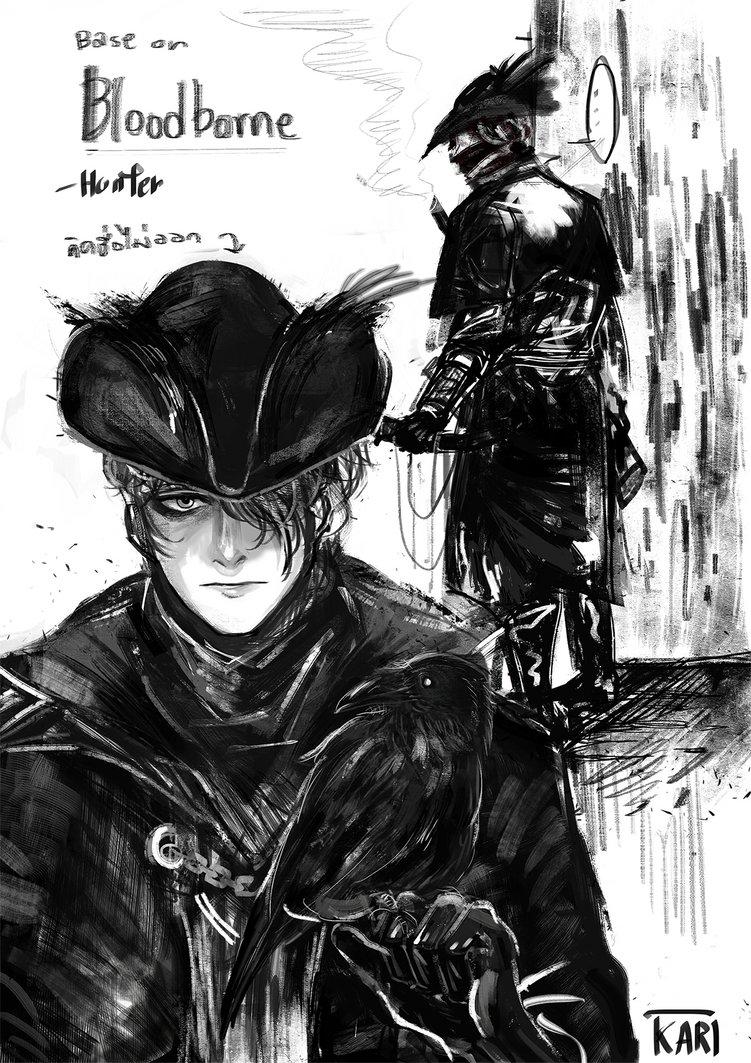 bloodborne oc by krlilies on DeviantArt