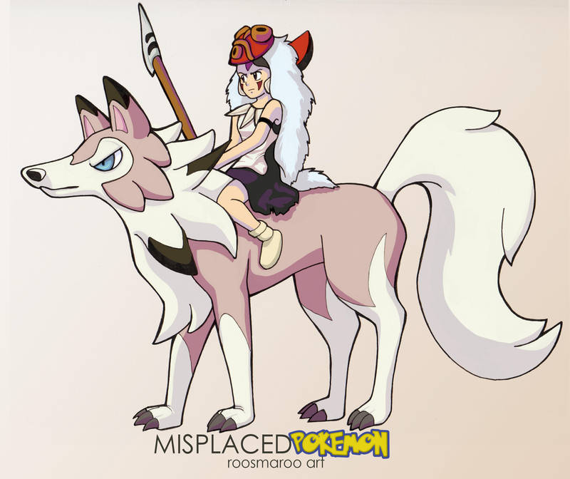 Wolf (Pokemon) Princess by RoosmaRoo