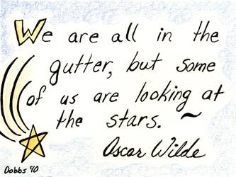 We Are all in the Gutter by WildeGeeks