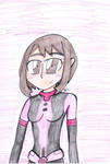 Uraraka Ochako - Boku No Hero Academia (fanart) by MafiPaint