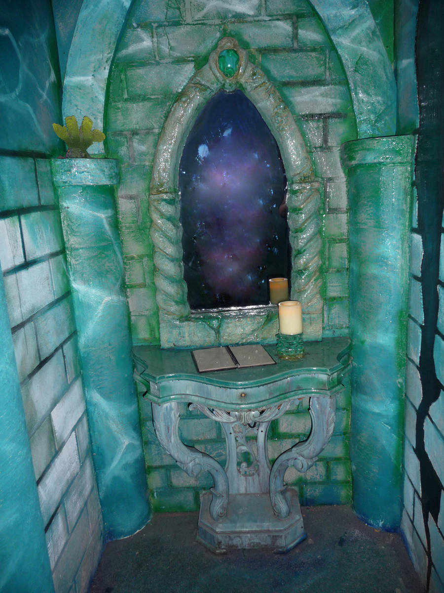 Venetian Mirror With Underwater Scenes