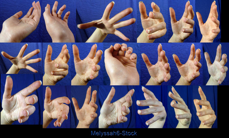 Hand Pose-Foreshortening/Perspective 2 by Melyssah6-Stock