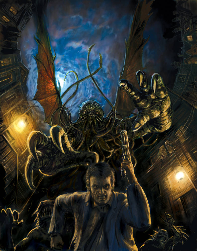 Call of Cthulhu by sonofamortician