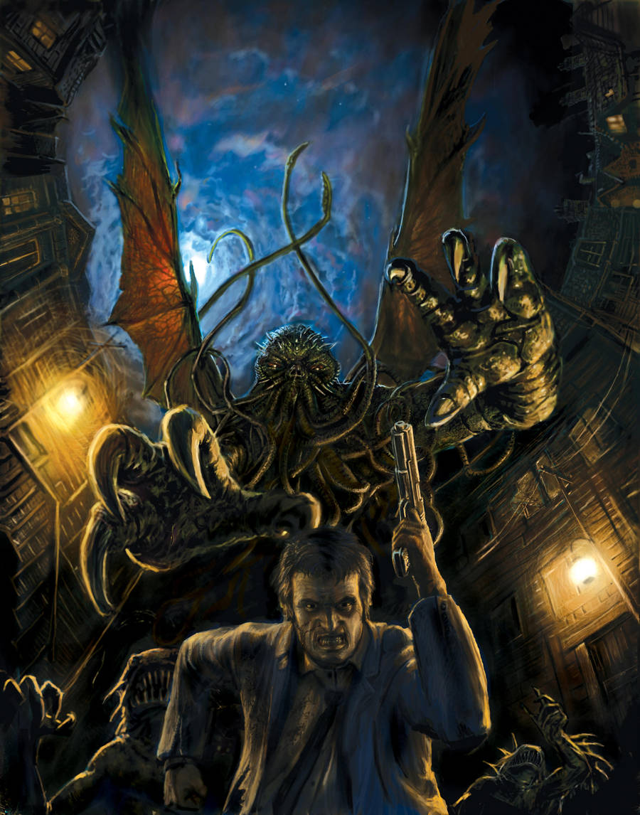 Call of Cthulhu by sonofamortician