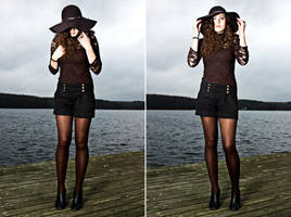 Izabela at the lake by pallasch