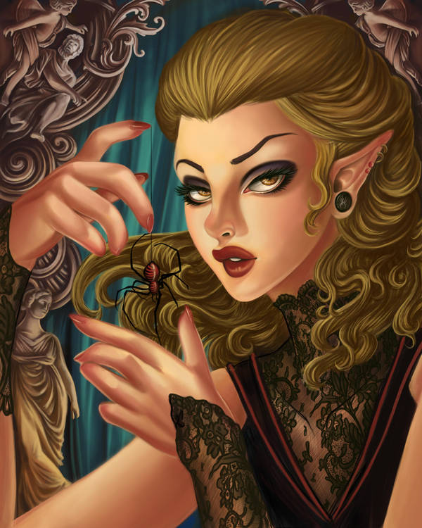 Spider Queen by shinigami-sama