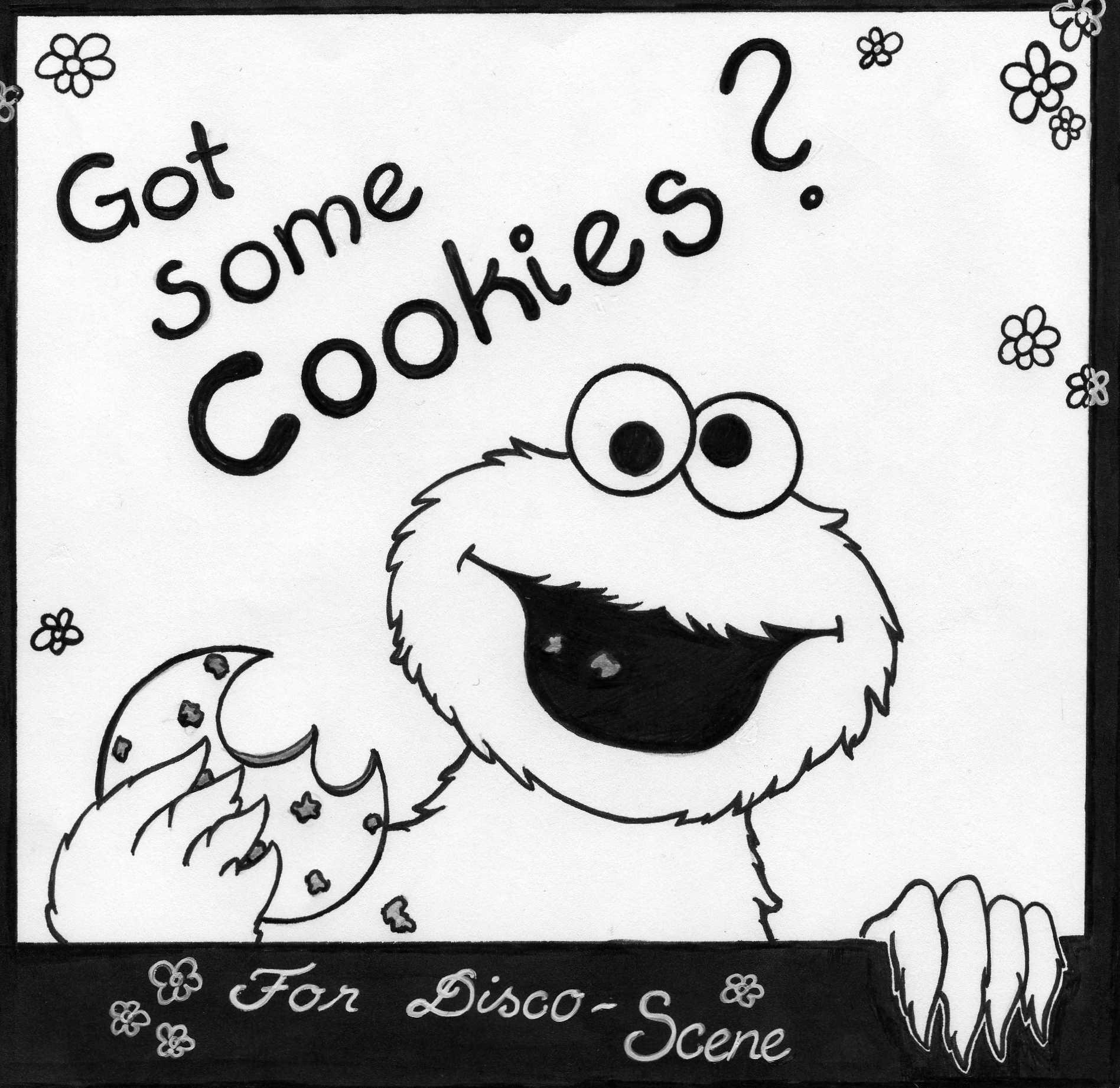 Cookie Monster by metellieca on DeviantArt.